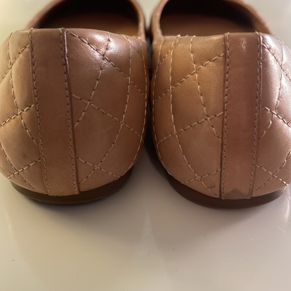 Tory Burch Quilted Leather Quinn Flats - Picture 7 of 7